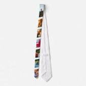 Vorlagenrand für die Krawatte des weißen Streifens (Rückseite)