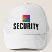 Vorlagensicherungspersonal Crew für ihn und sie Truckerkappe (Vorderseite)