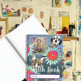 Vorlagenskizze Buch Text und Artwork personalisier