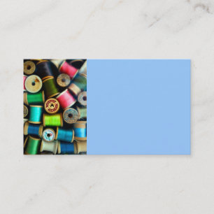 Vorlagenspools für Visitenkarten aus Thread-Foto Visitenkarte
