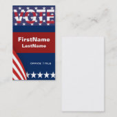 Vorlagenstars für Kampagnen Visitenkarte (Vorne/Hinten)