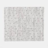 Vorlagenstruktur für Wall-Steine Fleecedecke (Vorderseite (Horizontal))