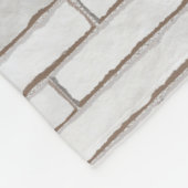 Vorlagenstruktur für Wall-Steine Fleecedecke (Ecke)