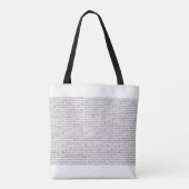Vorlagenstruktur für Wall-Steine Tasche (Rückseite)