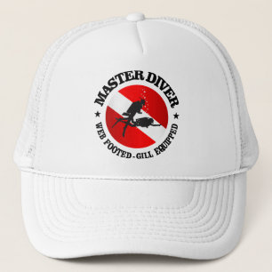 Vorlagentaucher (Medaillon) Truckerkappe