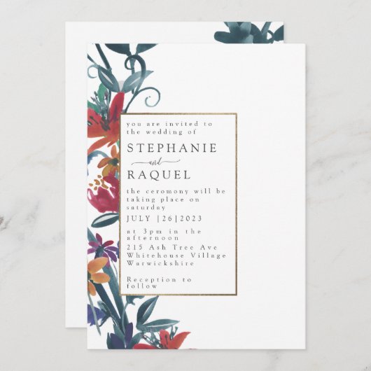 Vorlagentest 8 einladen einladung (Vorne/Hinten)