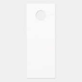 Vorlagentüre für Hochzeitsangriffe - Stören Sie ni Türanhänger (Rückseite)