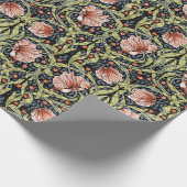 Vorlagenverpackungspapier Geschenkpapier (Ecke)