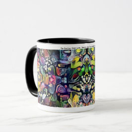 Vorlagenvogel-Zitat Tasse
