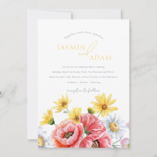 Vorlagenvorlage Einladung (Vorderseite)