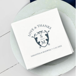Vorlagenvorlage für Hochzeiten von Napkins - kunde Serviette