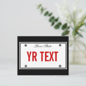 Vorlagenvorlage Postkarte (Stehend Vorderseite)