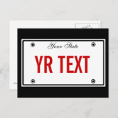 Vorlagenvorlage Postkarte (Vorne/Hinten)