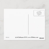 Vorlagenvorlage Postkarte (Rückseite)