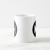 Vorlauf-Knopf-Symbol Kaffeetasse (Mittel)