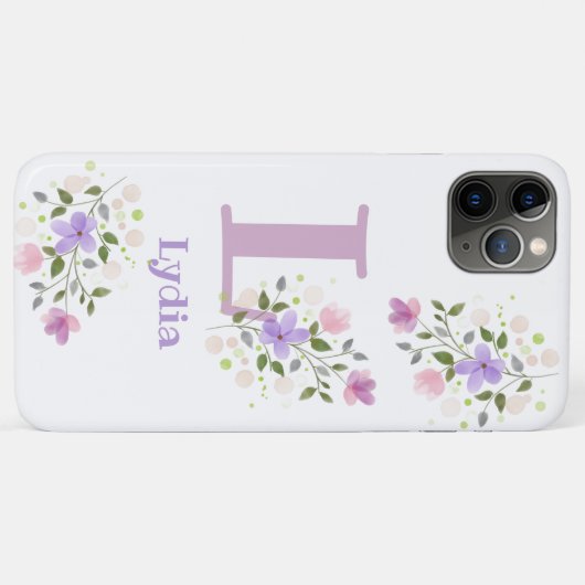 Vorläufiger Name des Handys - Blumendesign Case-Mate iPhone Hülle (Rückseite (Horizontal))