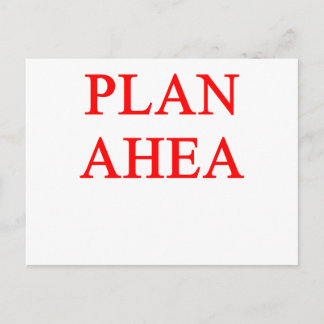 Vorläufiger Plan Postkarte