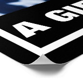 VORLEBENSLAUF NIEDLICHES KLEINEN DES SYNDROM BABY POSTER (Ecke)