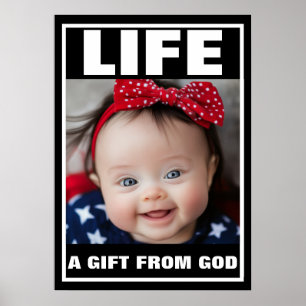 VORLEBENSLAUF NIEDLICHES KLEINEN DES SYNDROM BABY  POSTER
