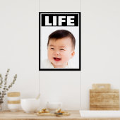 VORLEBENSMILING BABY SÄUGLING LIFE POSTER (Küche)