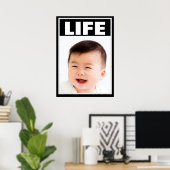 VORLEBENSMILING BABY SÄUGLING LIFE POSTER (Heimbüro)