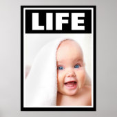 VORLEBENSMILING BABY SÄUGLING LIFE POSTER (Vorne)