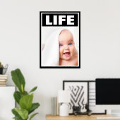 VORLEBENSMILING BABY SÄUGLING LIFE POSTER (Heimbüro)