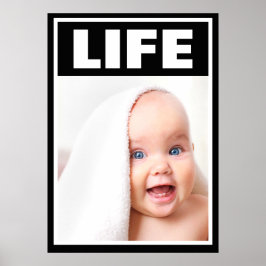 VORLEBENSMILING BABY SÄUGLING LIFE POSTER