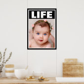VORLEBENSMILING BABY SÄUGLING LIFE POSTER (Küche)
