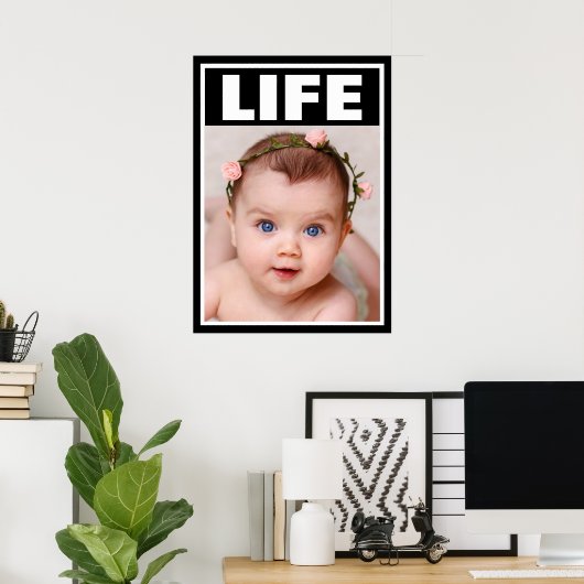 VORLEBENSMILING BABY SÄUGLING LIFE POSTER (Heimbüro)