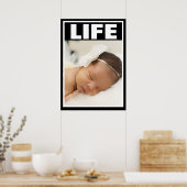 VORLEBENSMILING BABY SÄUGLING LIFE POSTER (Küche)