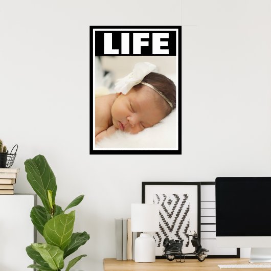 VORLEBENSMILING BABY SÄUGLING LIFE POSTER (Heimbüro)