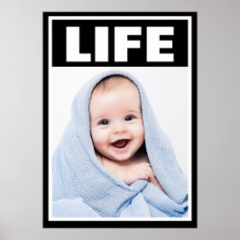 VORLEBENSMILING BABY SÄUGLING LIFE POSTER