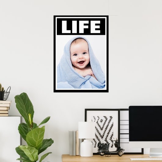 VORLEBENSMILING BABY SÄUGLING LIFE POSTER (Heimbüro)