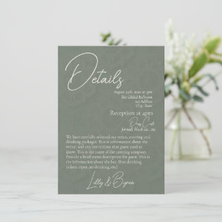 VORLIEBE | Hochzeitsdetails Save The Date