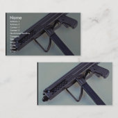 VorMaschinengewehr Italiener-Luigi Franchi 9mm Visitenkarte (Vorne/Hinten)