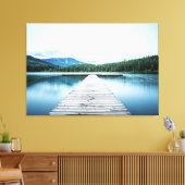 Vormittag am Dockingsee Leinwanddruck (Insitu (Wohnzimmer))