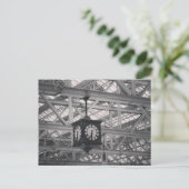Vormittag am Glasgow-Hauptbahnhof Postkarte (Stehend Vorderseite)