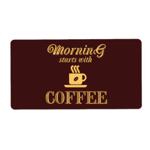 Vormittag beginnt mit Kaffee