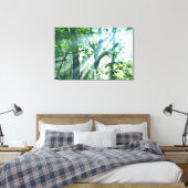 Vormittag im Wald Leinwanddruck (Insitu (Schlafzimmer))