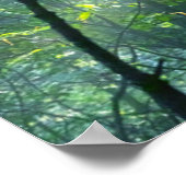 Vormittag im Wald Poster (Ecke)