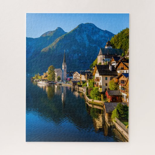 Vormittag in Hallstatt Puzzle (Vertikal)