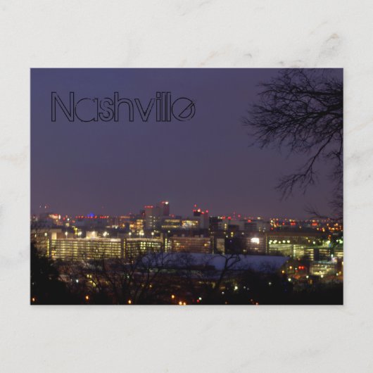 Vormittag in Nashville Postkarte (Vorderseite)