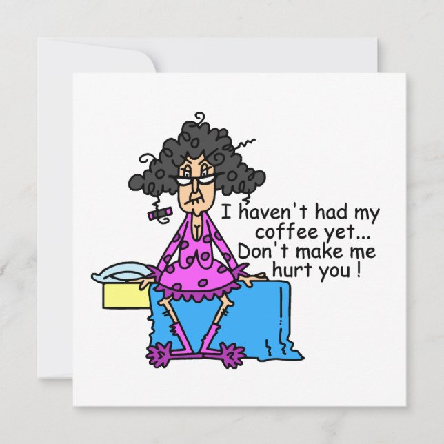 Vormittag vor dem Kaffee Spaß (Vorderseite)