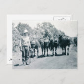 Vormittagsarbeit Postkarte (Vorne/Hinten)