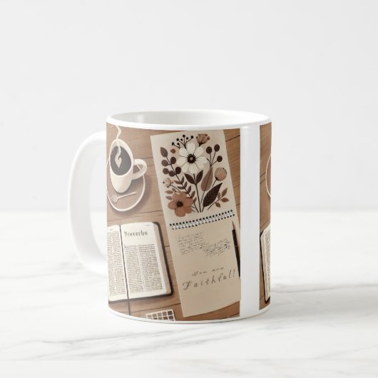 Vormittagsgeistes Kaffeetasse (Vorderseite Links)