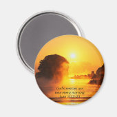 Vormittagsgeistes Magnet (Vorderseite/Rückseite)