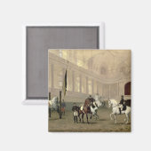 Vormittagsübungen in der Hofreitschule Magnet (Vorderseite/Rückseite)