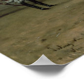 Vormittagsübungen in der Hofreitschule Poster (Ecke)