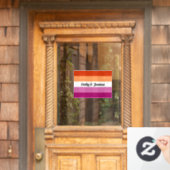 Vormonatsfenster für benutzerdefinierte lesbische fensteraufkleber (Haustür)